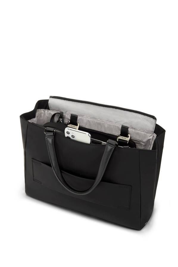 TUMI Voyageur VALETTA MEDIUM TOTE  Black/Gunmetal