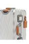 TUMI 19 Degree Aluminium INTERNATIONAL CARRY-ON Texture Silver