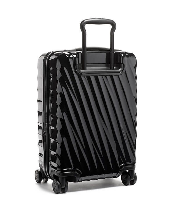 19 Degrees INTL EXP 4 WHL C O Black Rolling Luggage France