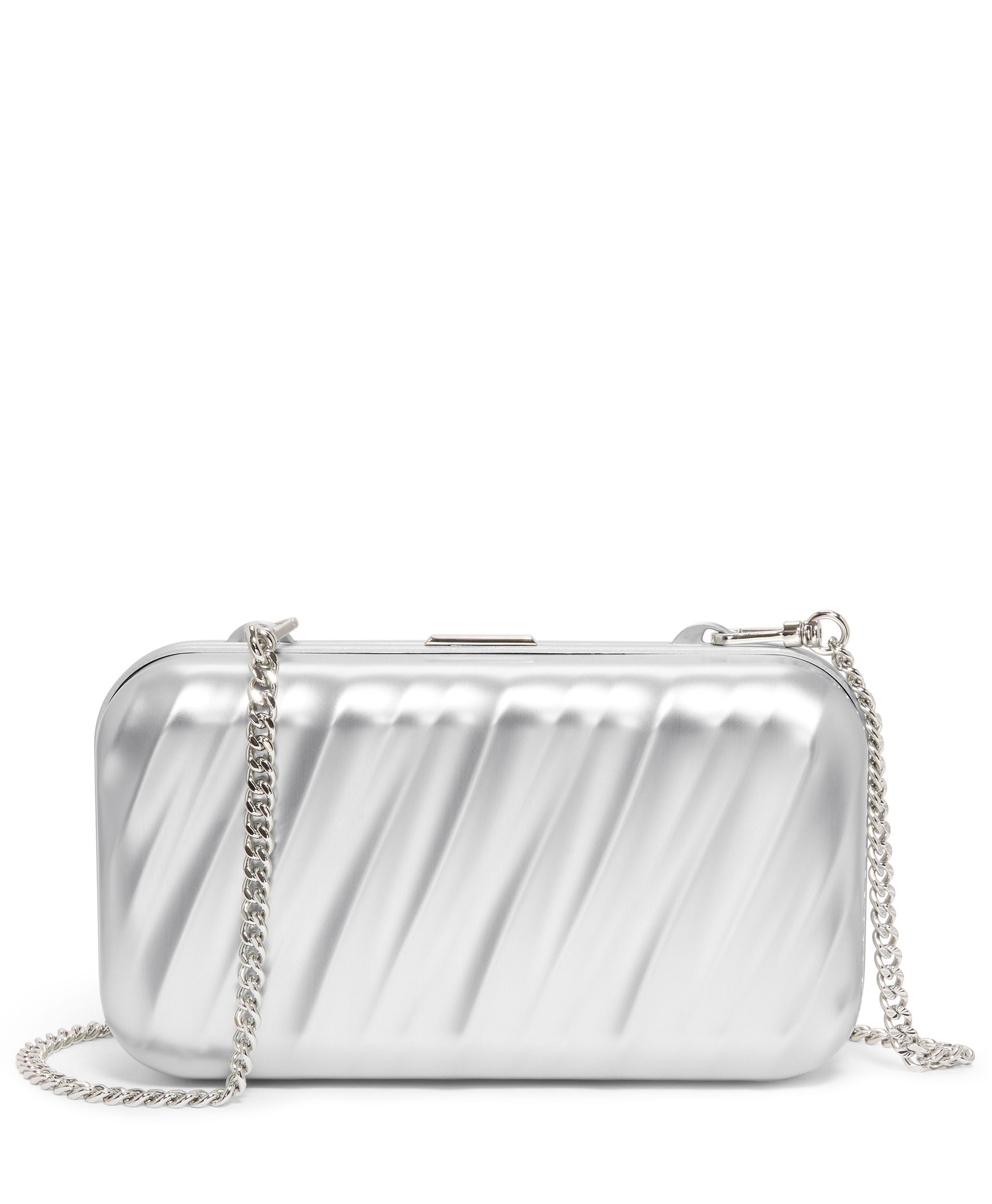 Minaudiere argentée top