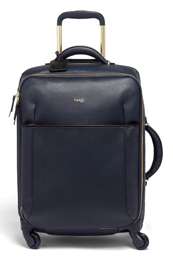 Lipault Variation Valise 4 Roues 55cm Navy Black Rolling Luggage